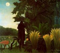 Henri Rousseau - The Snake Charmer II